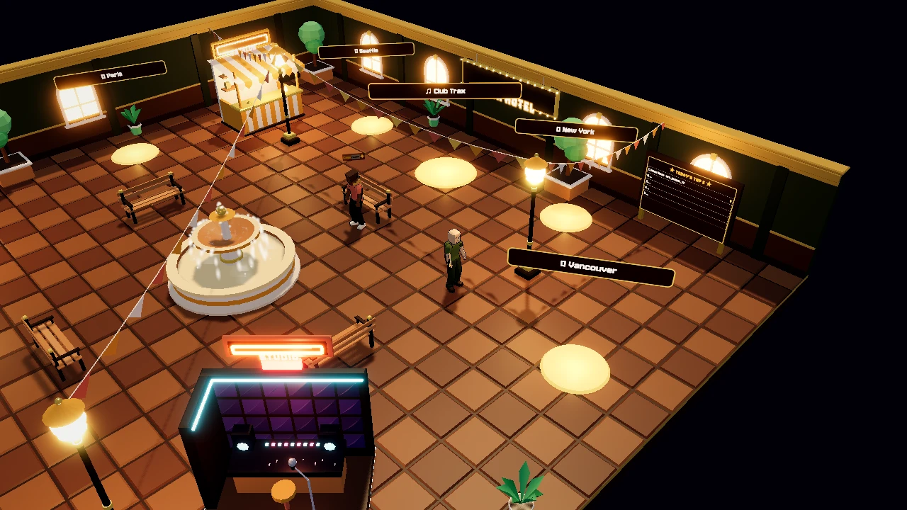 Soda Hotel: a moment in the game (2 of 6)