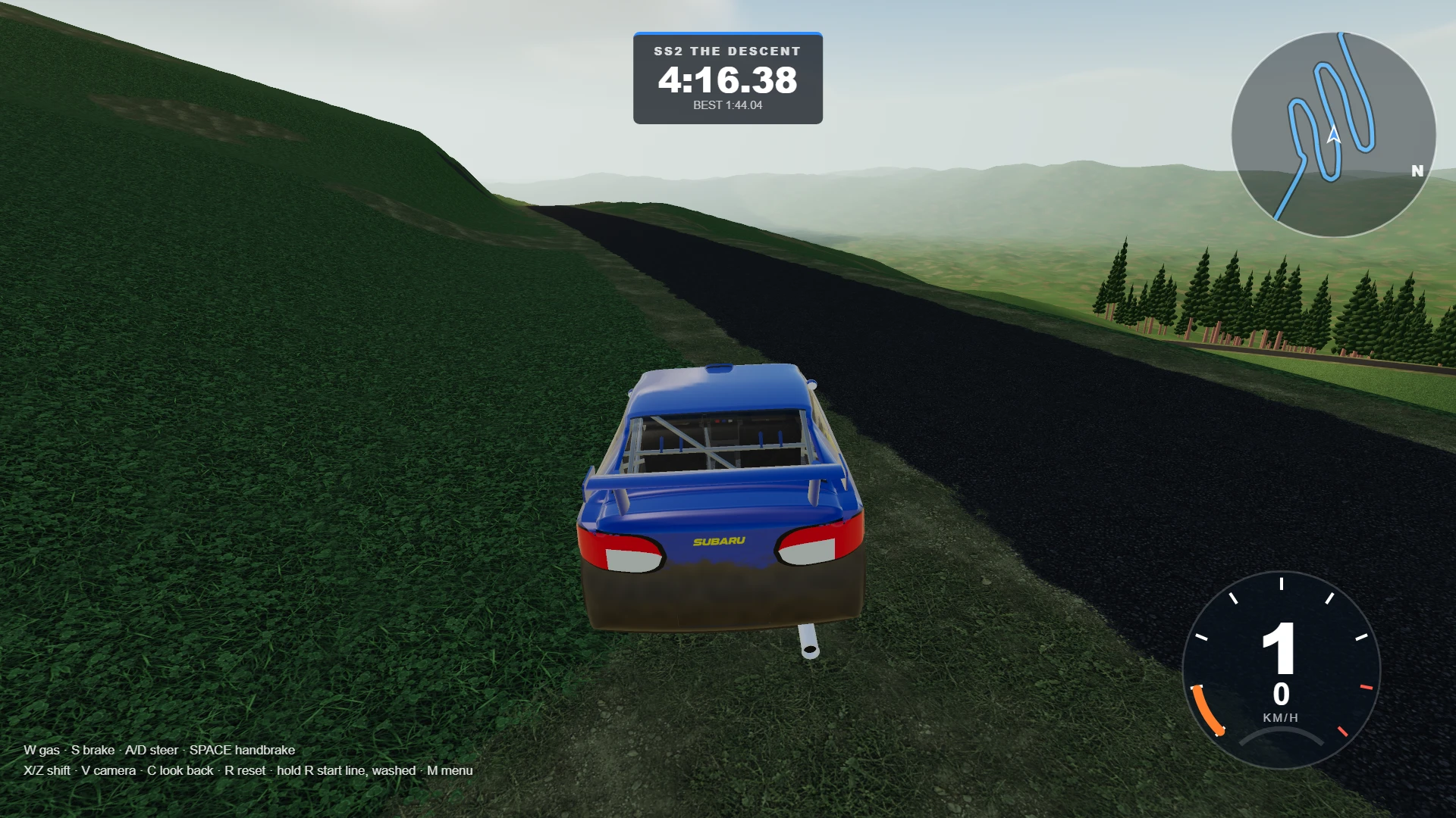 Azores Rallye: Sete Cidades: a moment in the game (1 of 1)