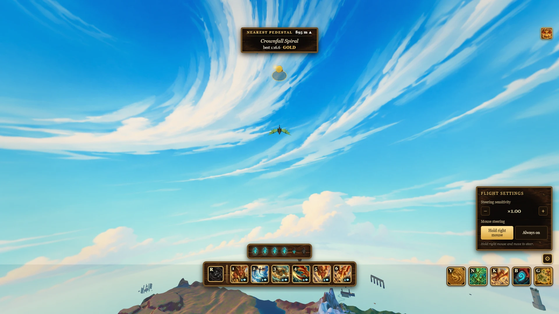 Dragon Racing: a moment in the game (5 of 9)