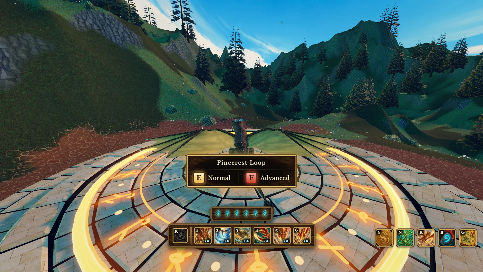 Dragon Racing: a moment in the game (7 of 9)