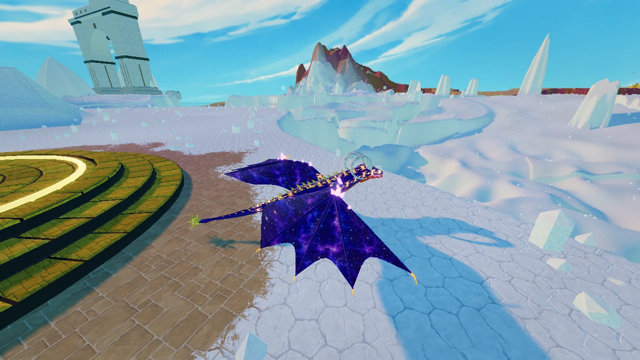 Dragon Racing: a moment in the game (2 of 9)