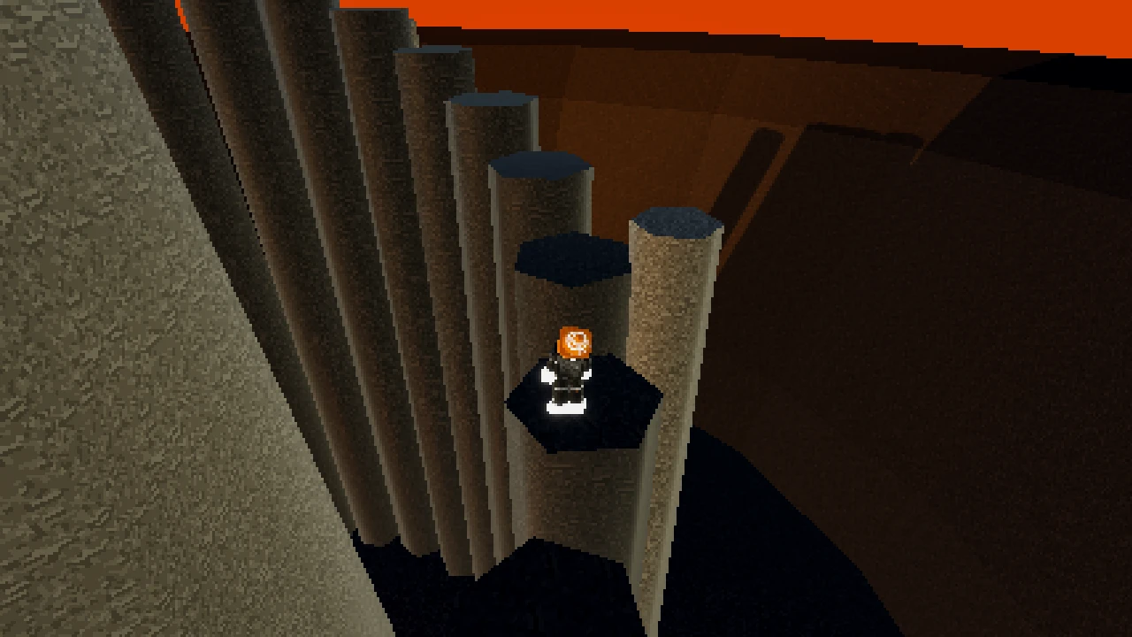 Lava Survival 64: a moment in the game (2 of 2)
