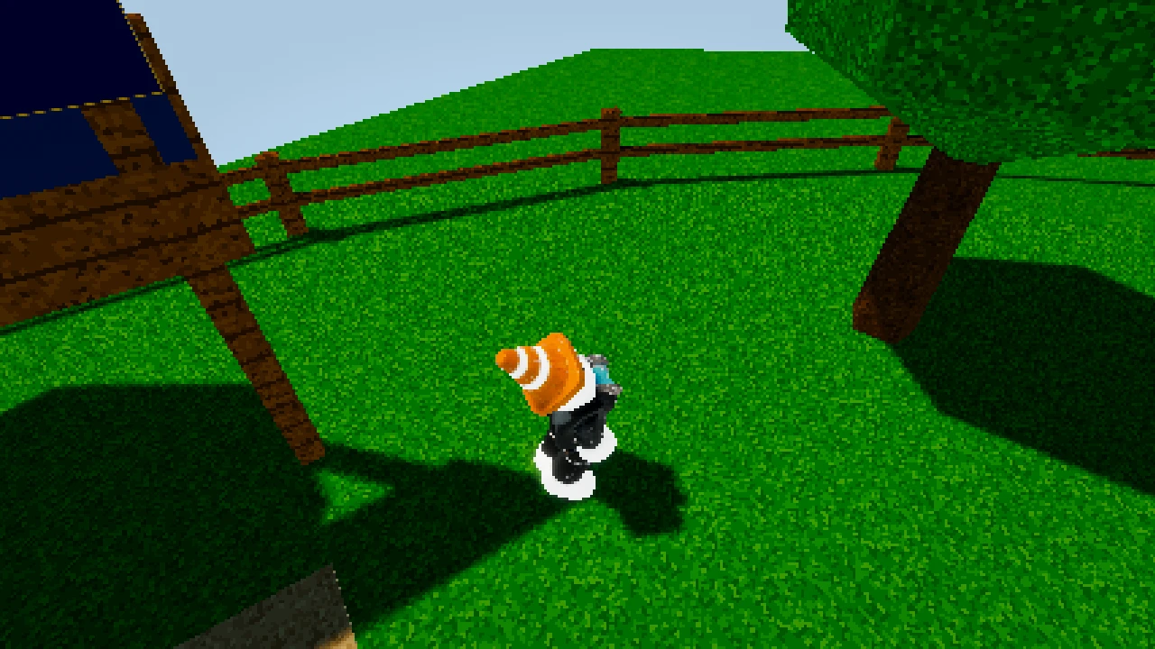 Lava Survival 64: a moment in the game (2 of 2)