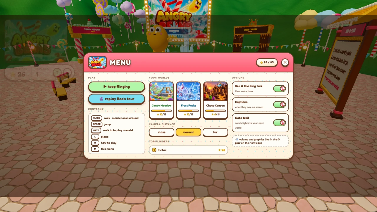 Angry Beans: a moment in the game (1 of 2)