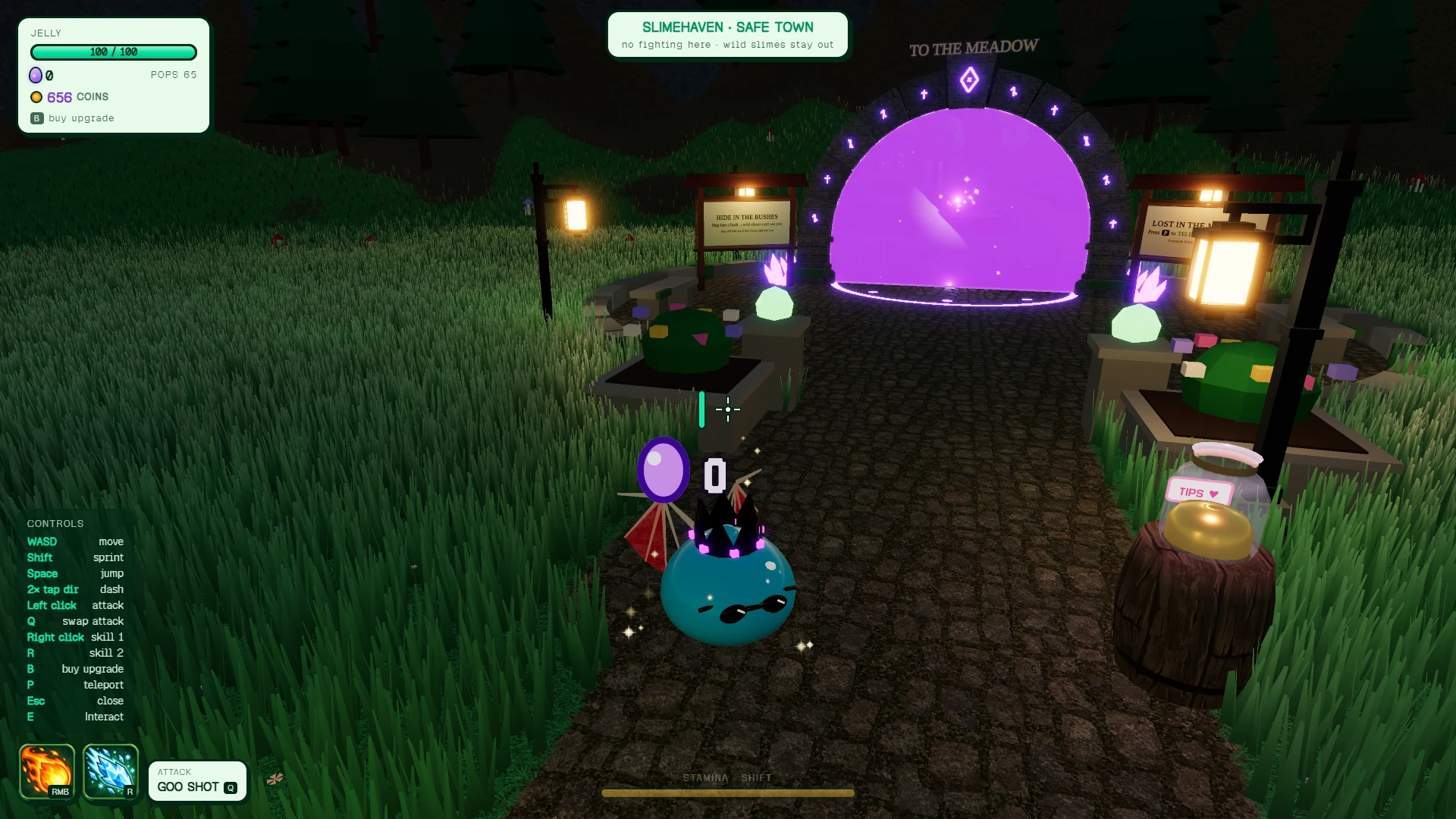 Slimeling: a moment in the game (4 of 8)