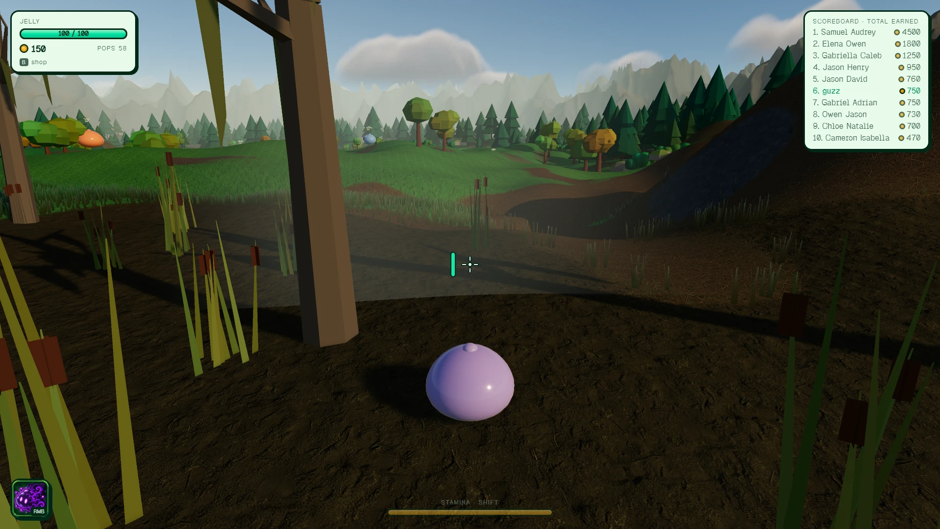 Slimeling: a moment in the game (1 of 2)