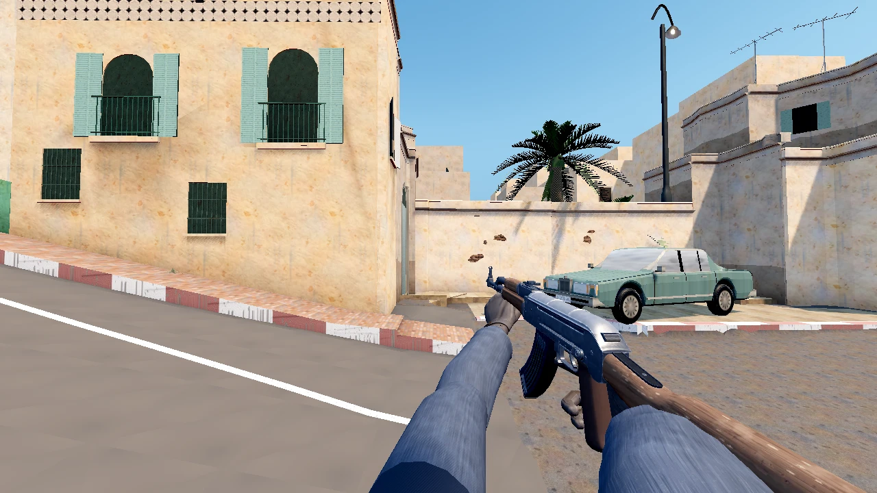 Dust 2 DM: a moment in the game (2 of 2)