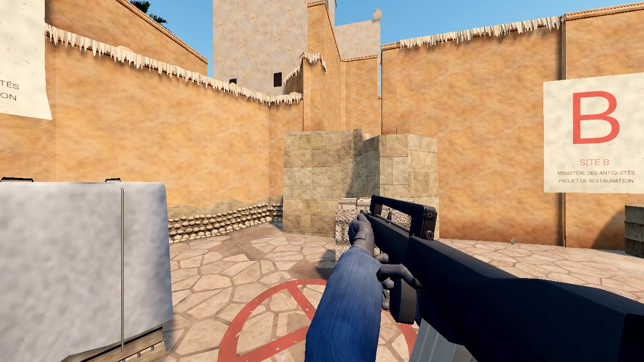 Dust 2 DM: a moment in the game (2 of 4)