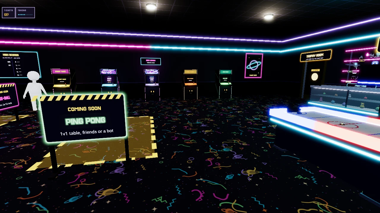 Spawn Arcade: a moment in the game (1 of 2)