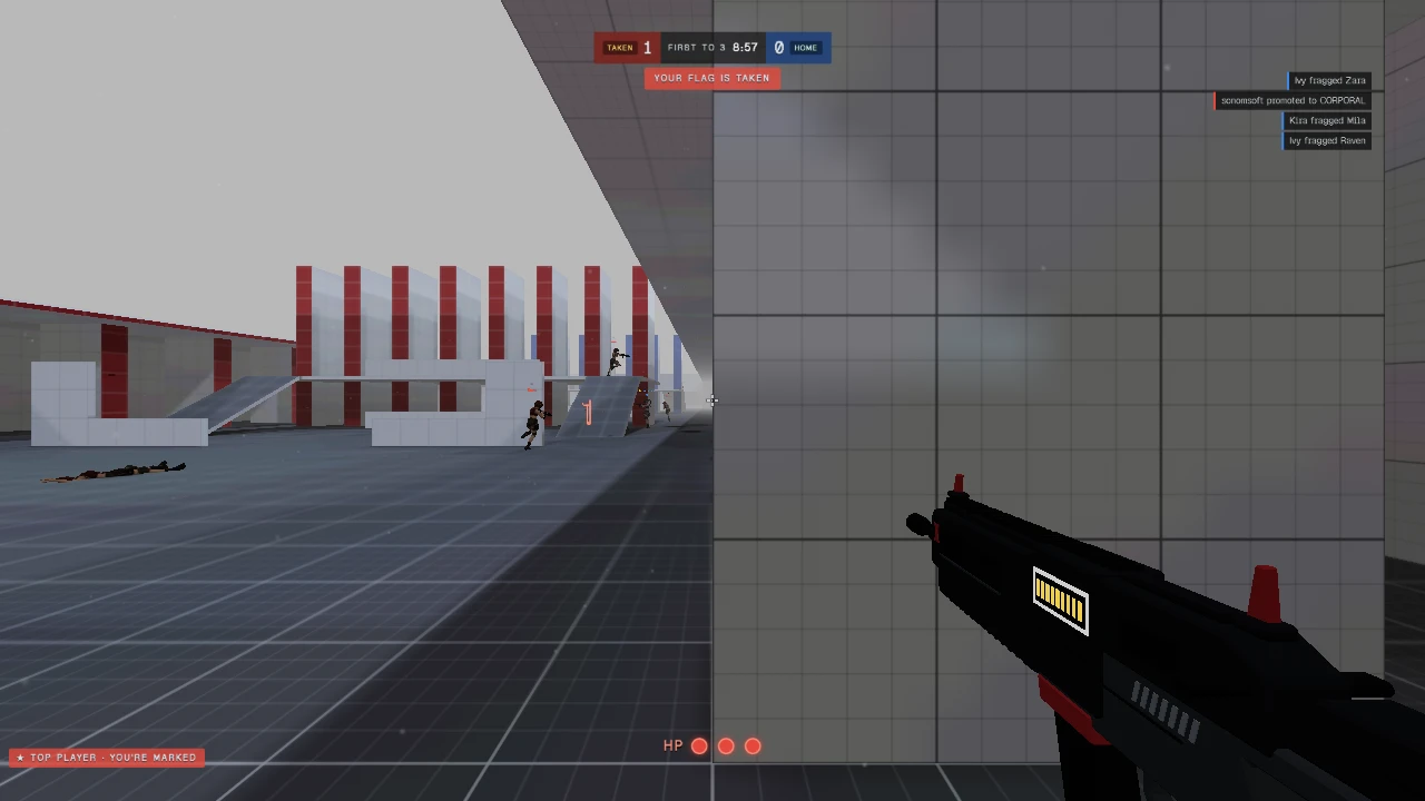 Flagfall: a moment in the game (2 of 2)