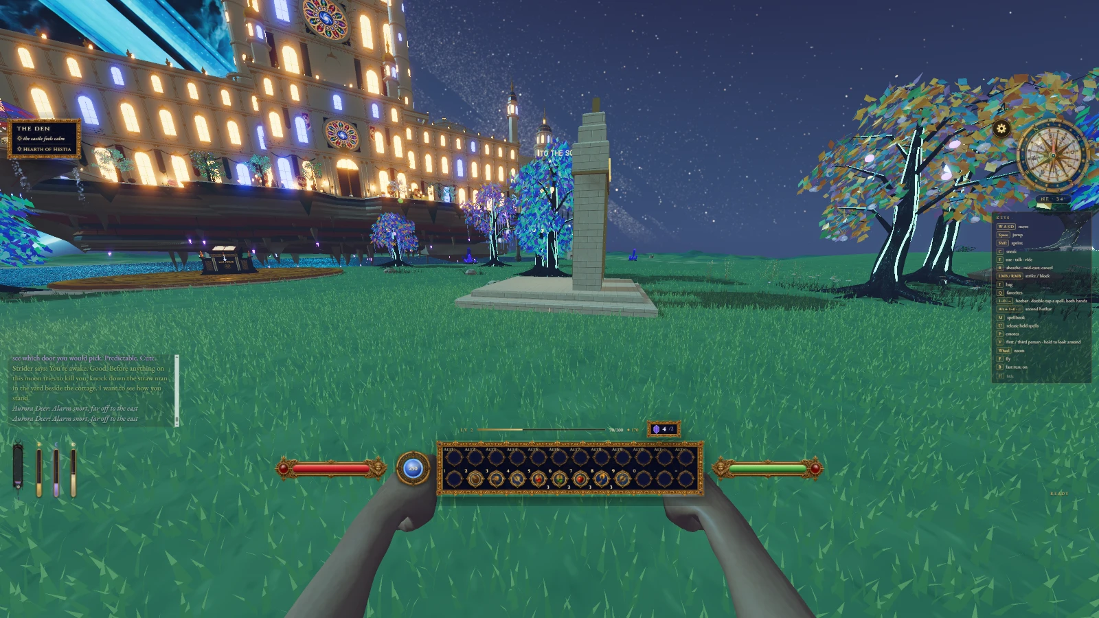 The Celestial Athenaeum: a moment in the game (3 of 3)