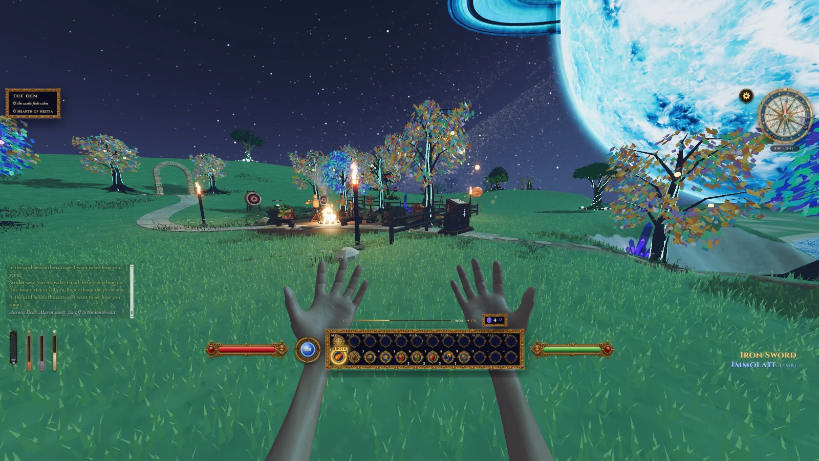 The Celestial Athenaeum: a moment in the game (1 of 3)