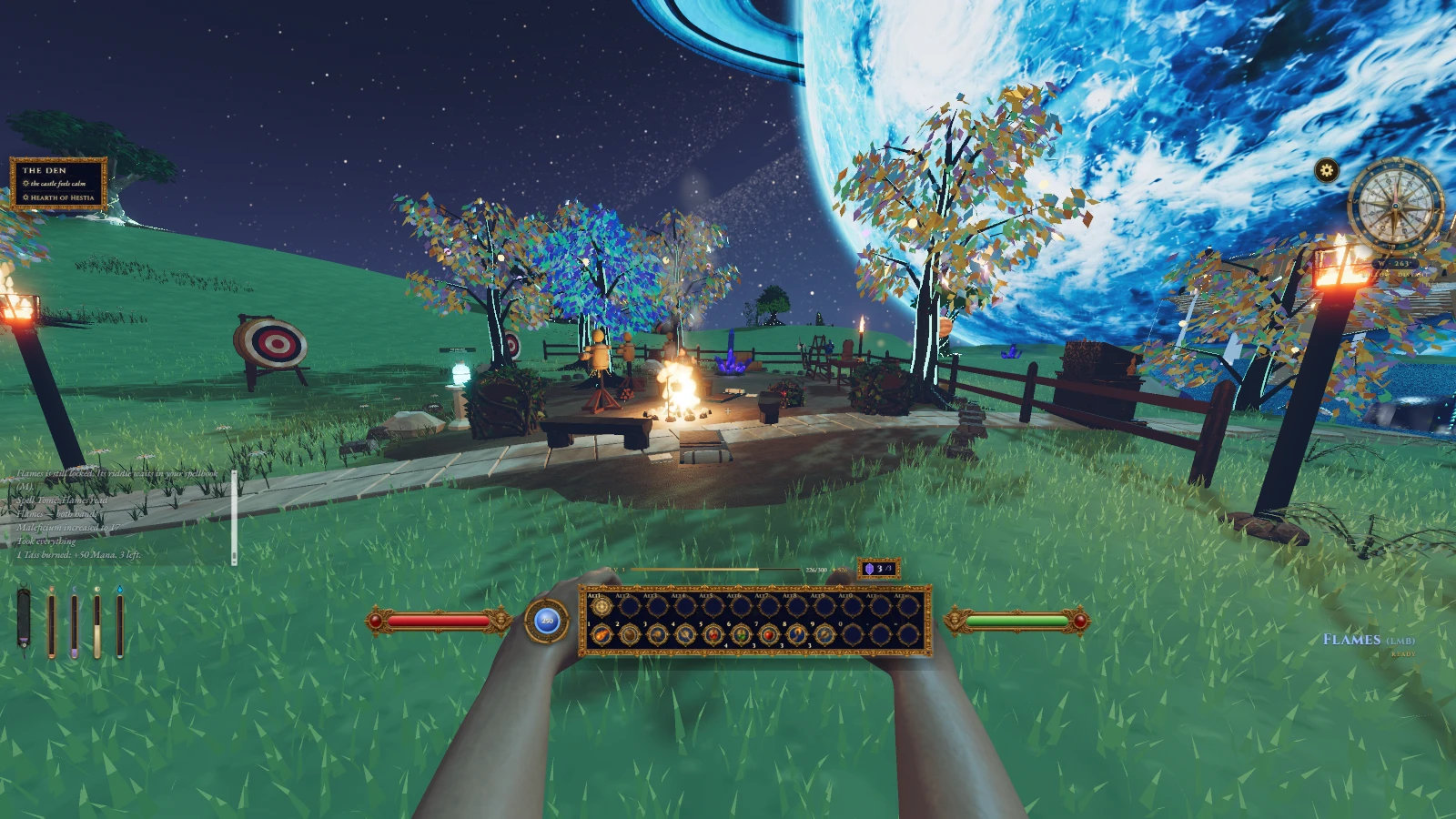 The Celestial Athenaeum: a moment in the game (1 of 4)