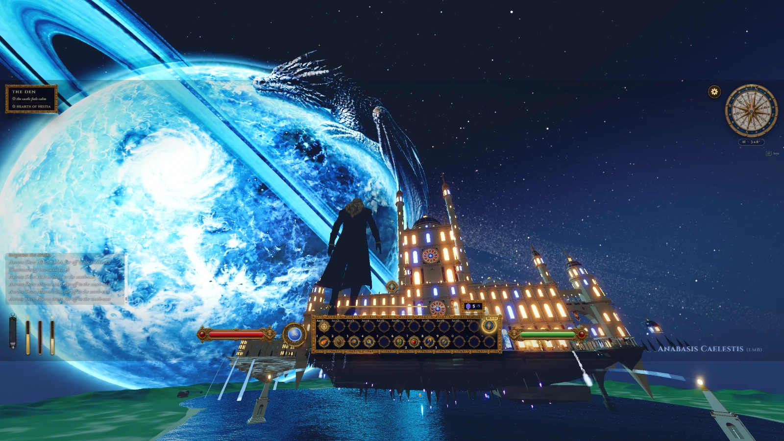 The Celestial Athenaeum: Magic Academy MMO: a moment in the game (1 of 1)