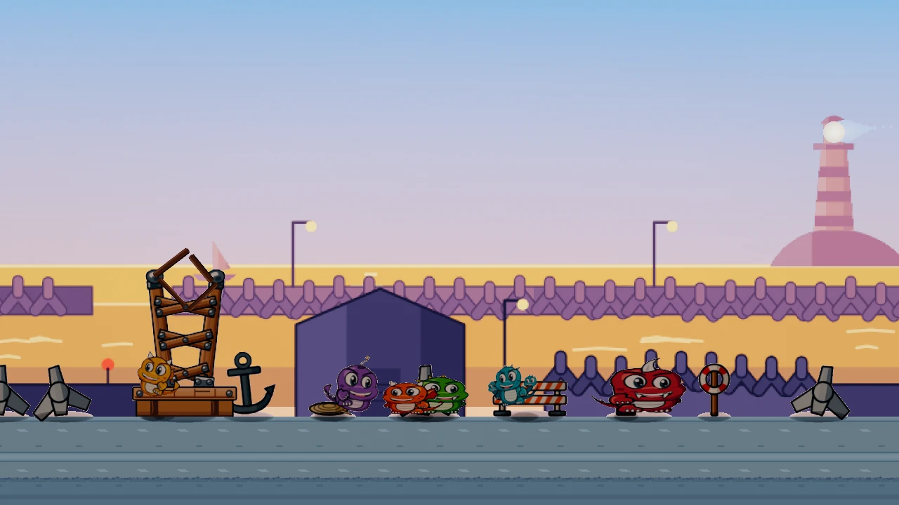 Kaiju's Day Out: a moment in the game (2 of 2)