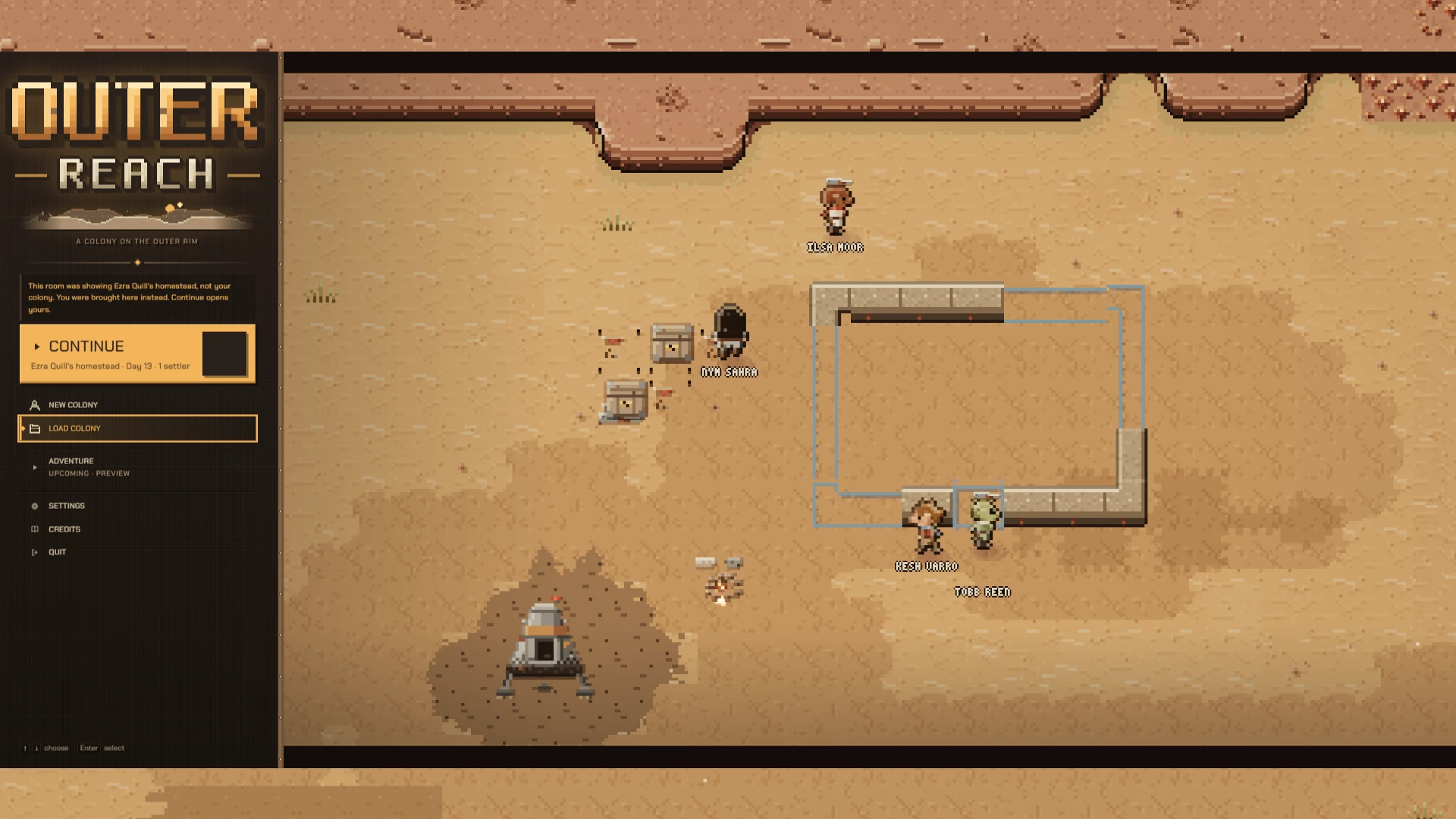 OUTER REACH: a moment in the game (1 of 2)