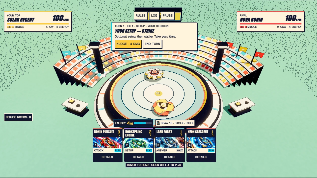 Top Deck (Alpha): a moment in the game (1 of 1)