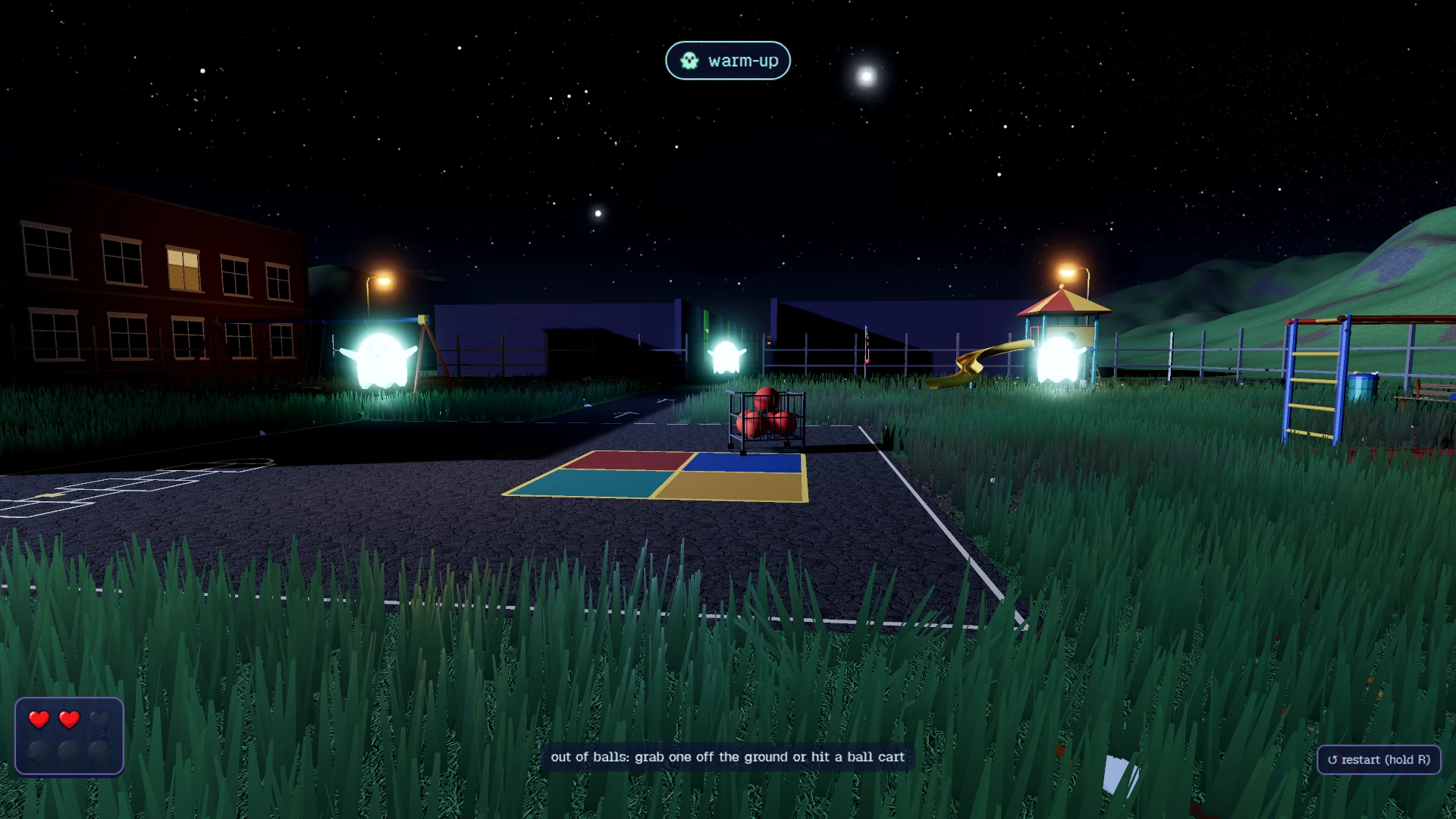 Ghost School: a moment in the game (1 of 1)