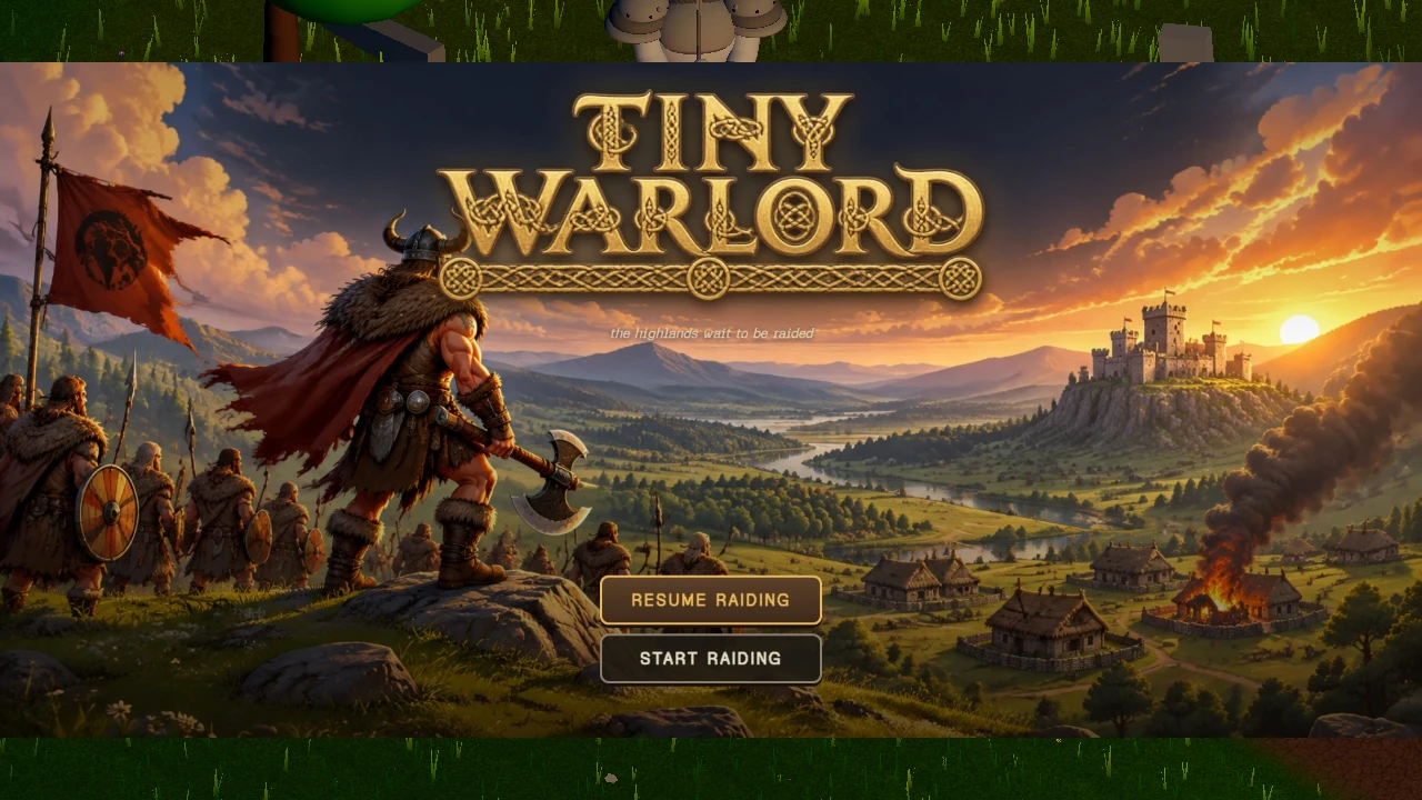 Tiny Warlord: a moment in the game (1 of 1)