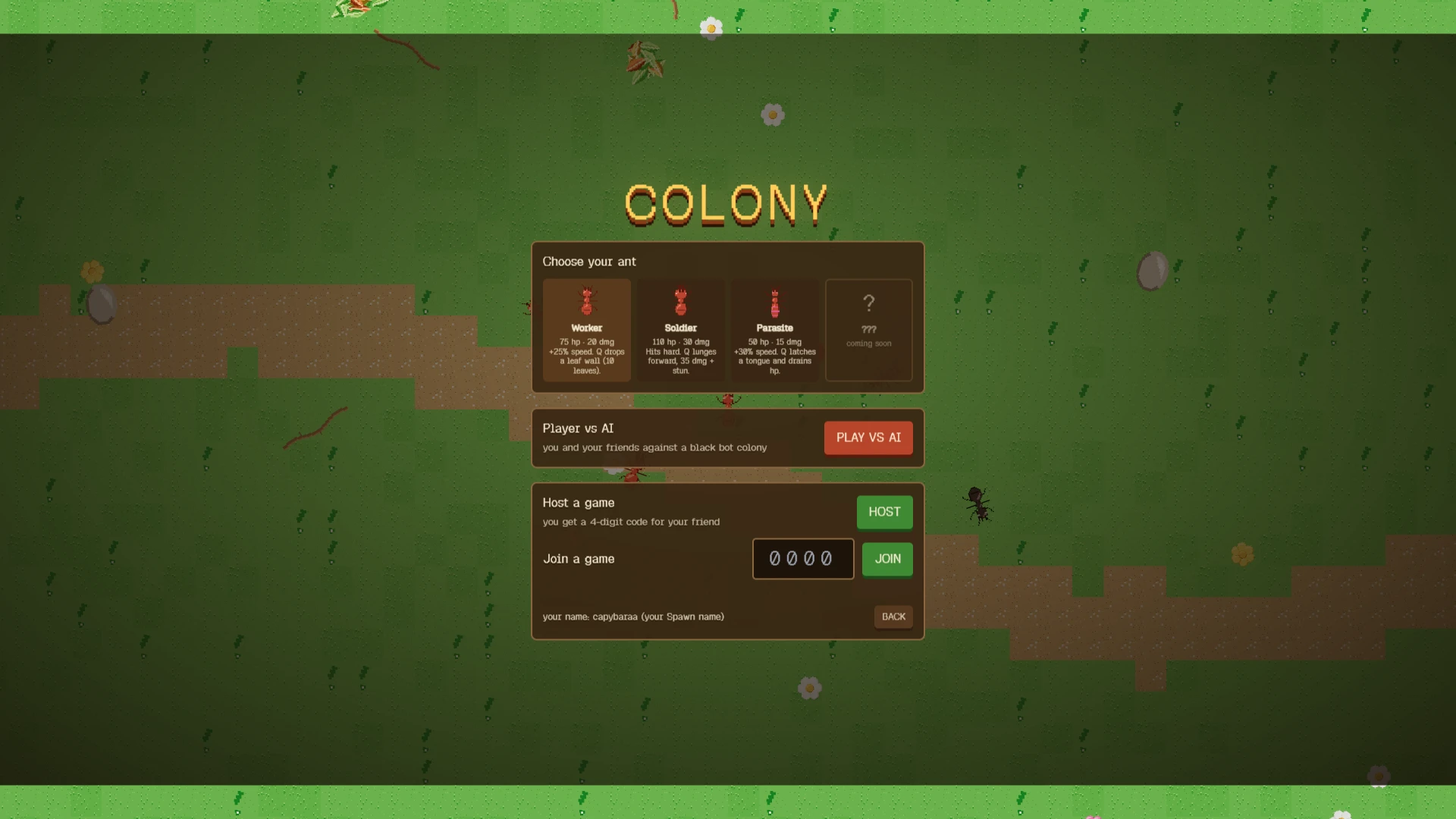 Colony: a moment in the game (2 of 2)