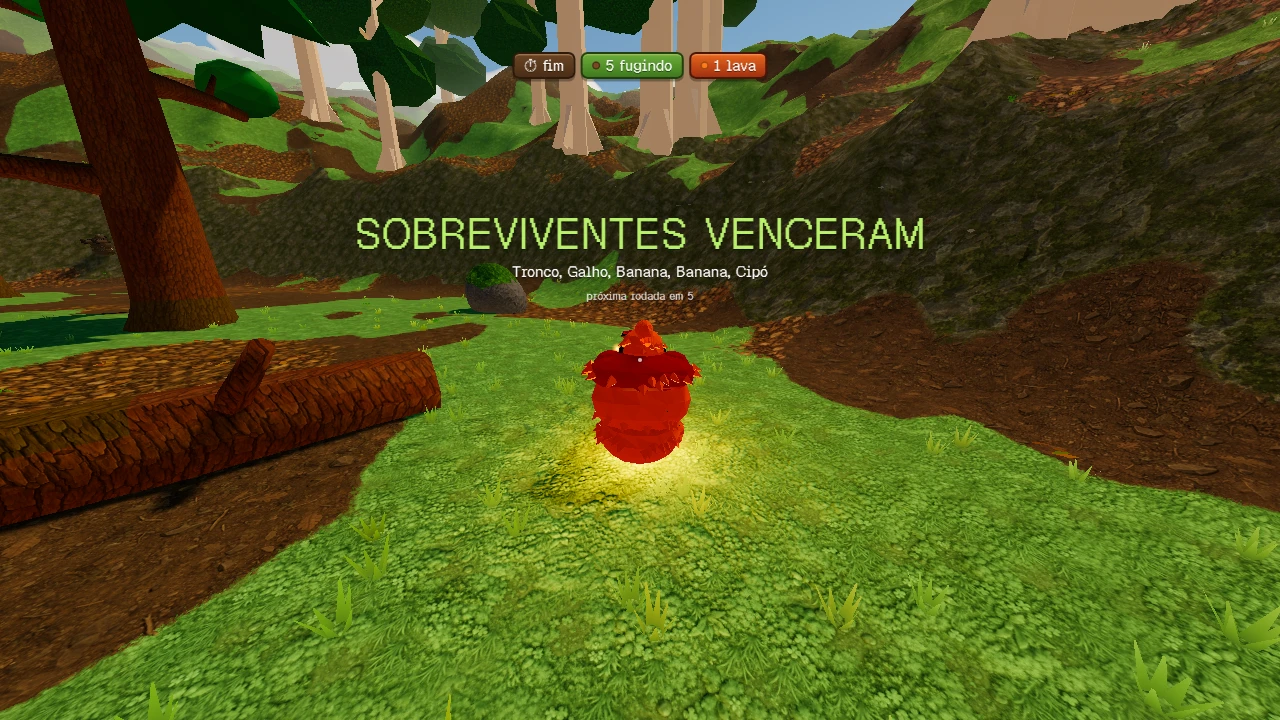 Gorila Pega-Pega: a moment in the game (1 of 5)