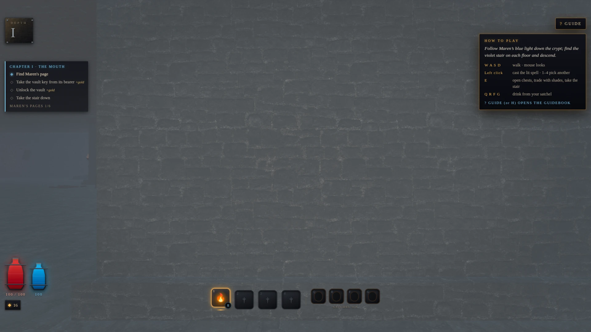 Deepdelve: a moment in the game (3 of 6)