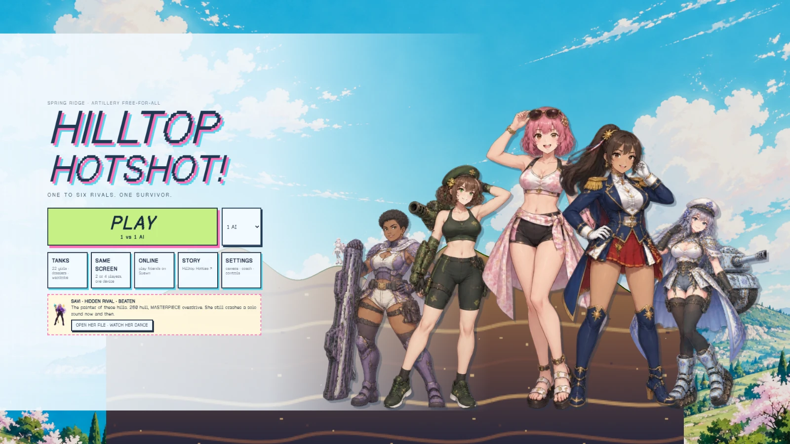 Hilltop - Hotshot!: a moment in the game (1 of 3)