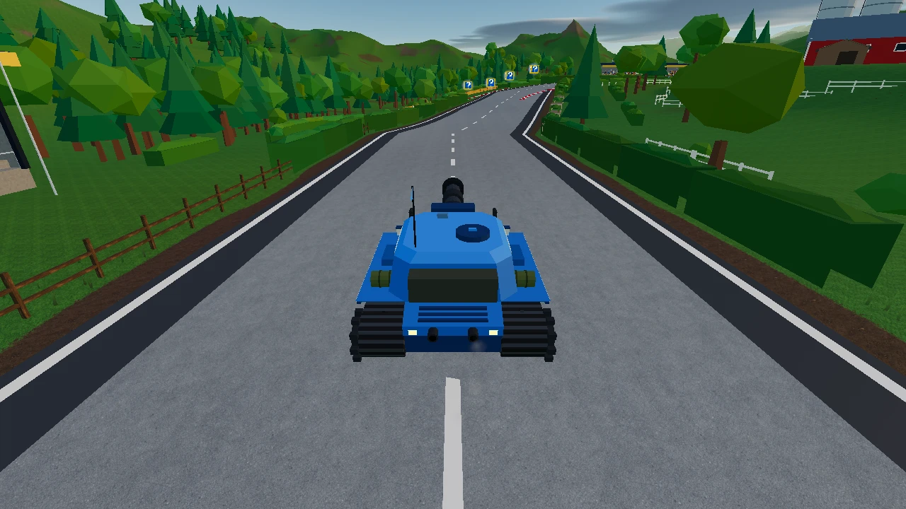 Tank Rally: a moment in the game (2 of 3)