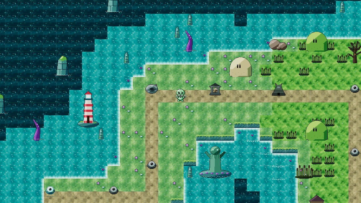 Super Cthulhu World: a moment in the game (1 of 4)