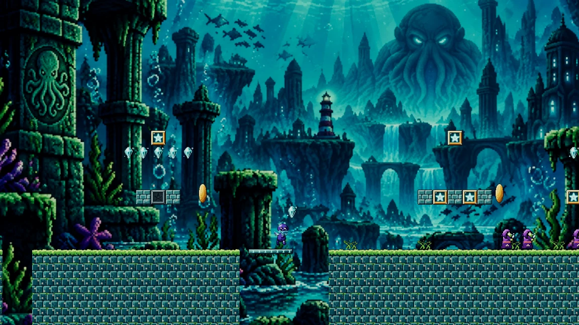 Super Cthulhu World: a moment in the game (2 of 4)