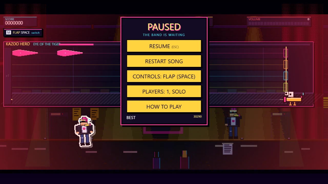 Kazoo Hero: a moment in the game (1 of 1)