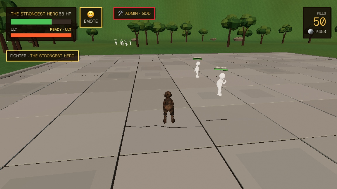 Strongest Battlegrounds | BETA ( Not finished ): a moment in the game (1 of 1)