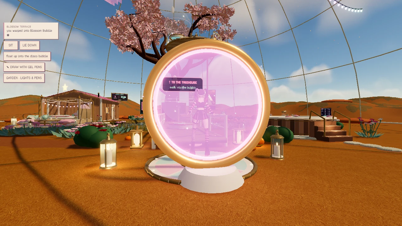 Blossom Bubble: a moment in the game (1 of 8)