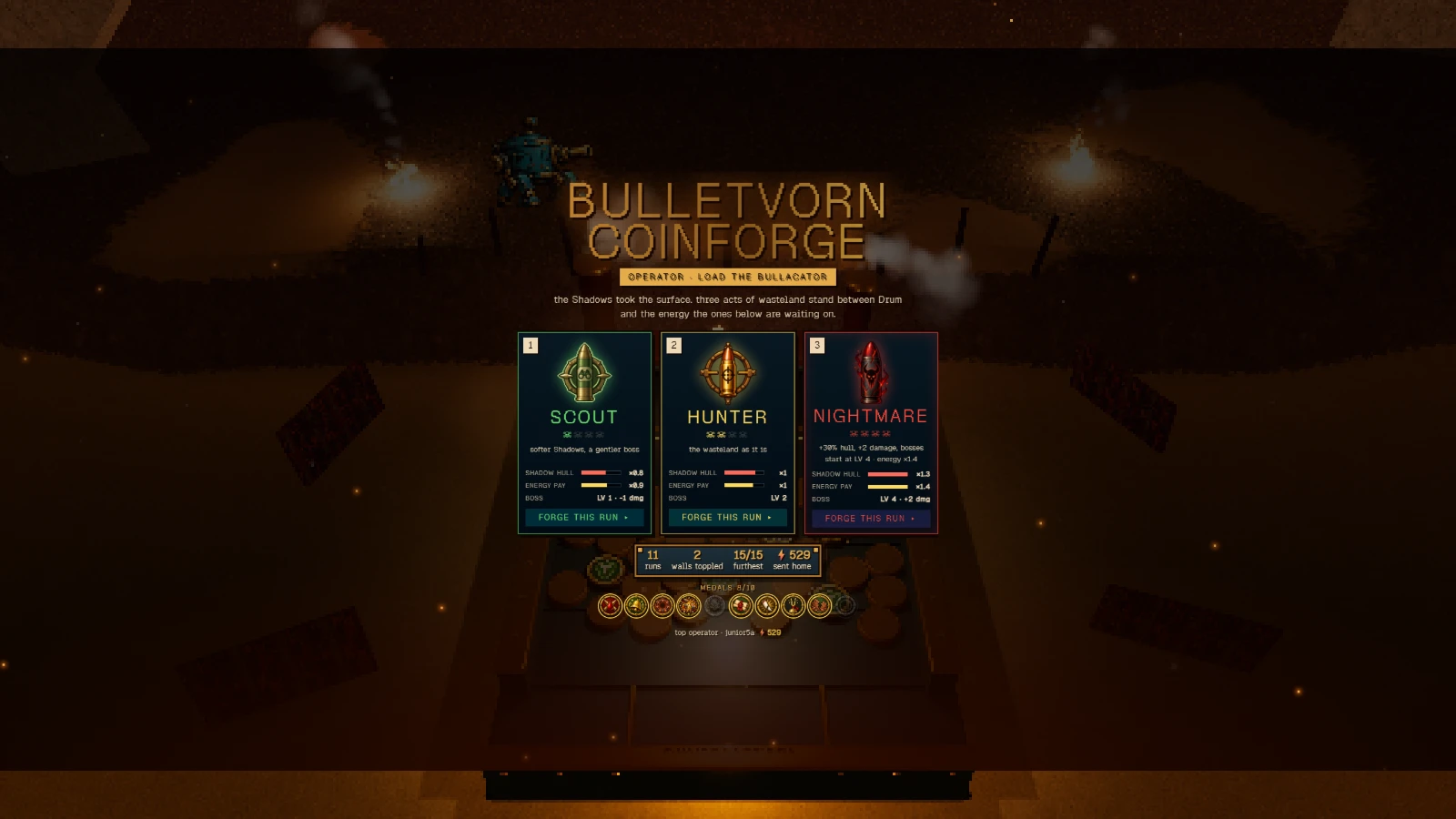 Bulletvorn Coinforge: a moment in the game (1 of 1)