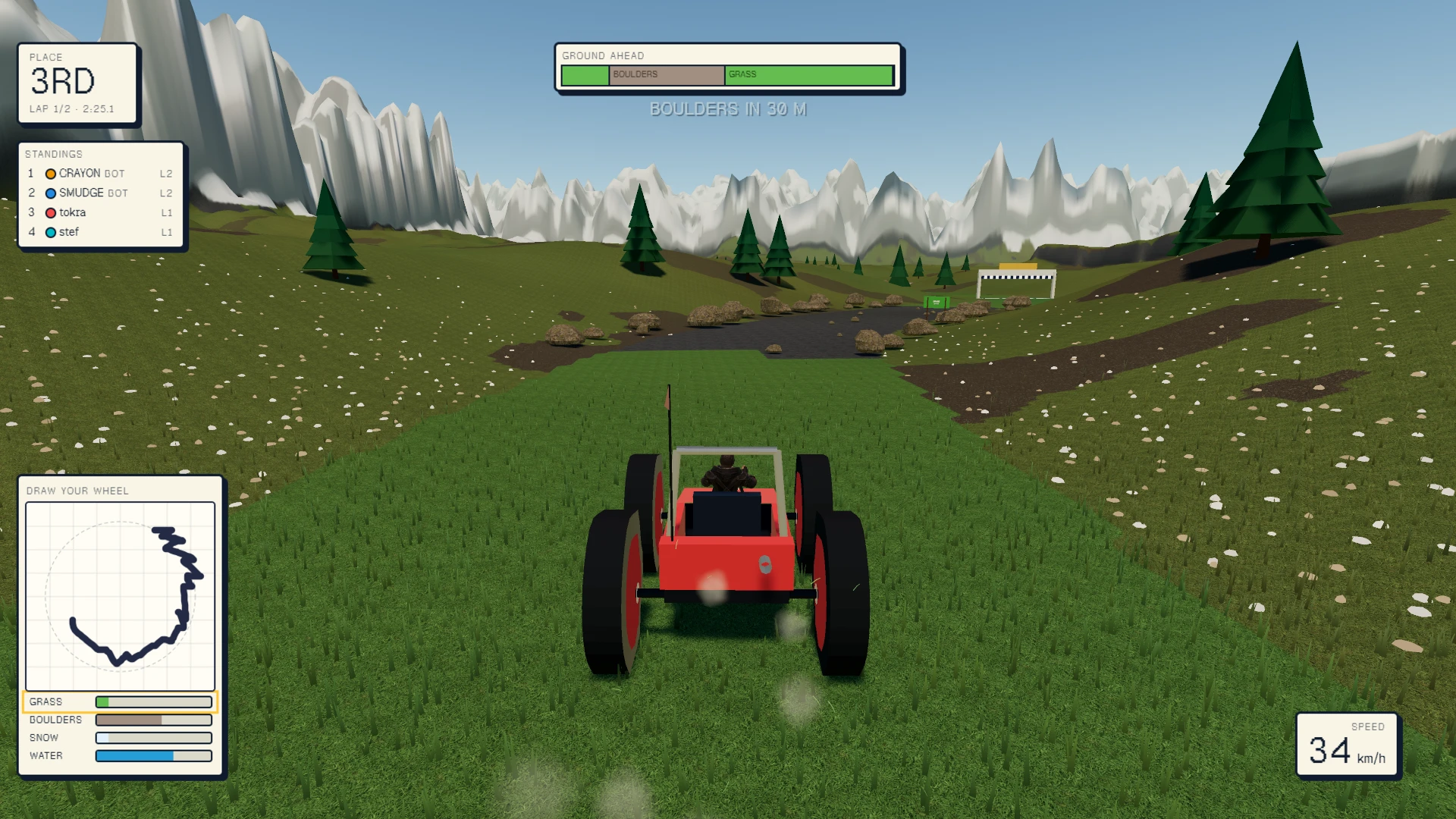 Scribble Racer: a moment in the game (1 of 1)