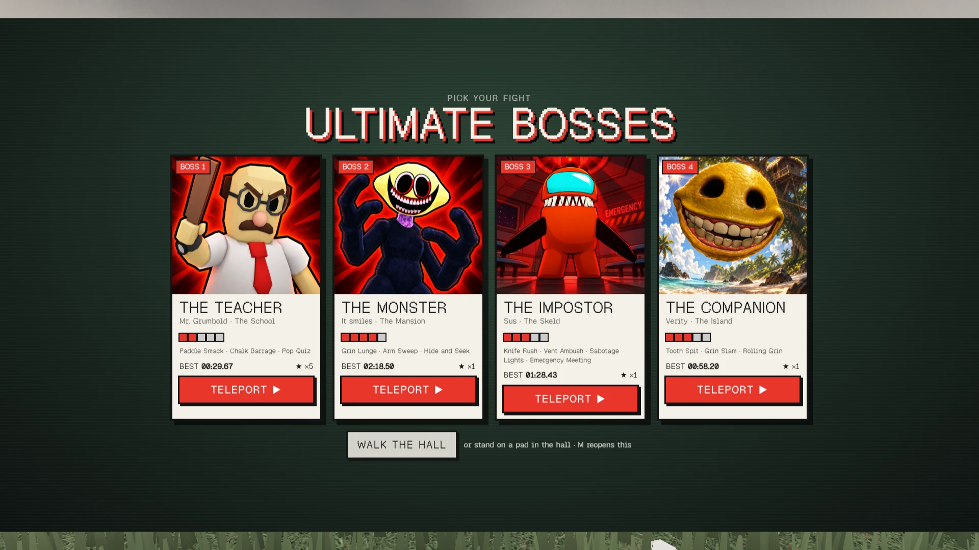Ultimate Bosses: a moment in the game (1 of 2)