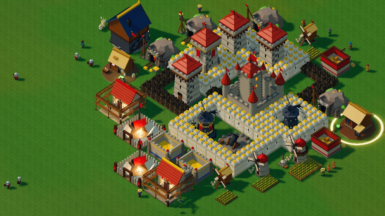 Throne rush (Clash of Clans): a moment in the game (2 of 6)