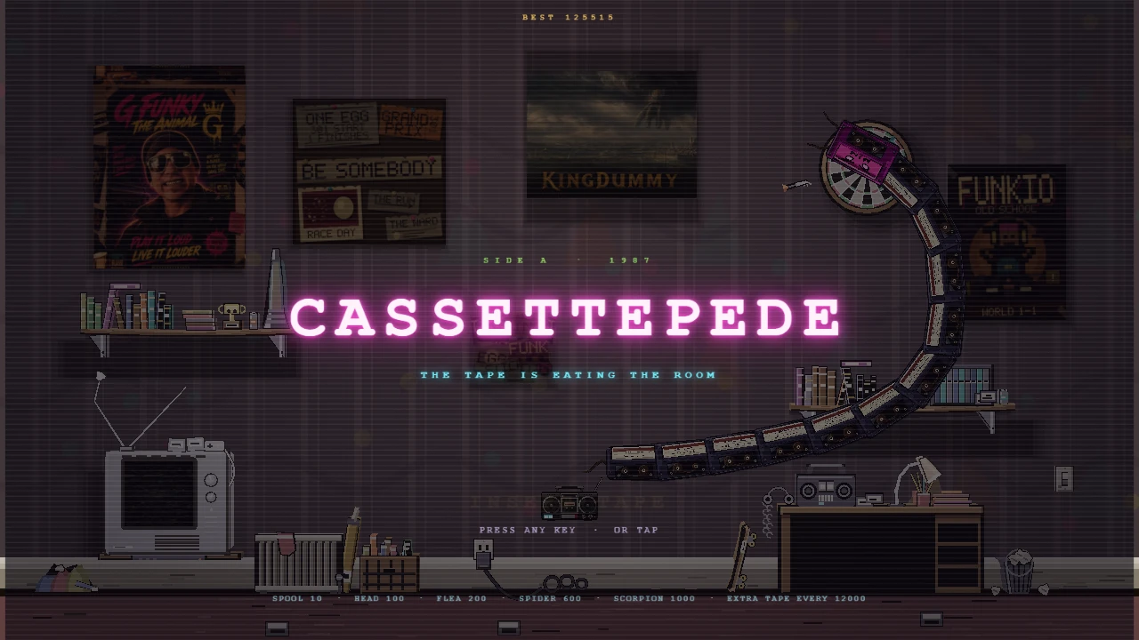 CASSETTEPEDE: a moment in the game (1 of 2)
