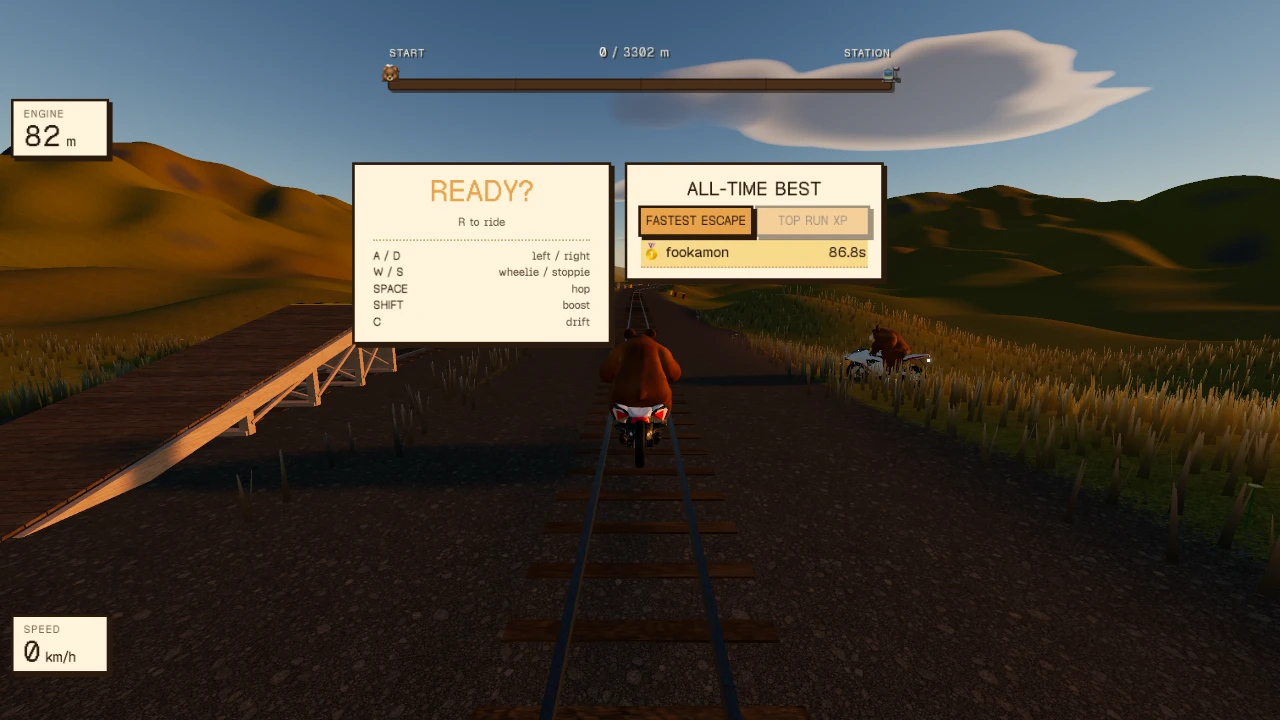 Bearsky: a moment in the game (2 of 2)