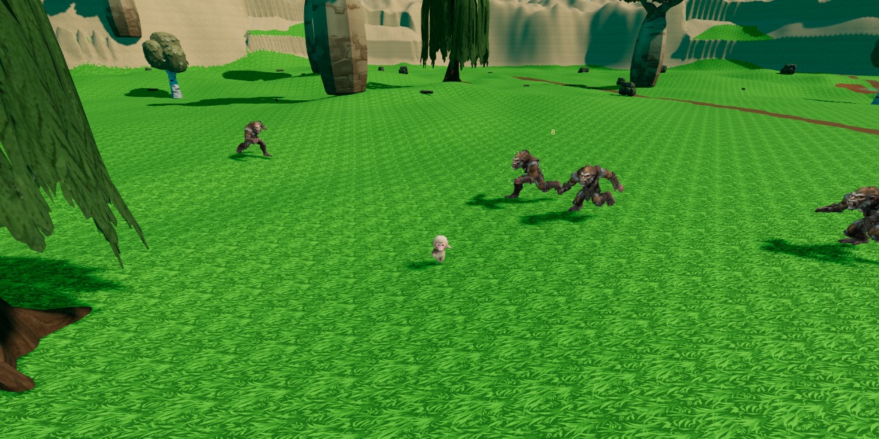 Punch Survivors: a moment in the game (4 of 8)