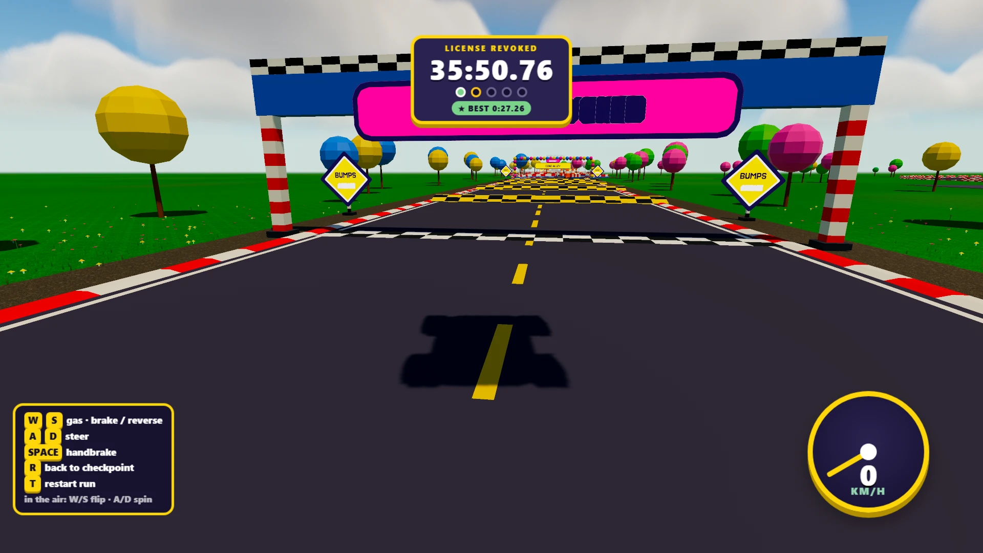 WORST DRIVER EVER: a moment in the game (1 of 1)