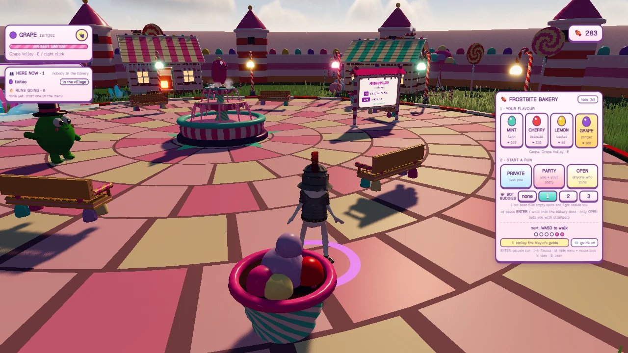 Frostbite Bakery: a moment in the game (2 of 5)