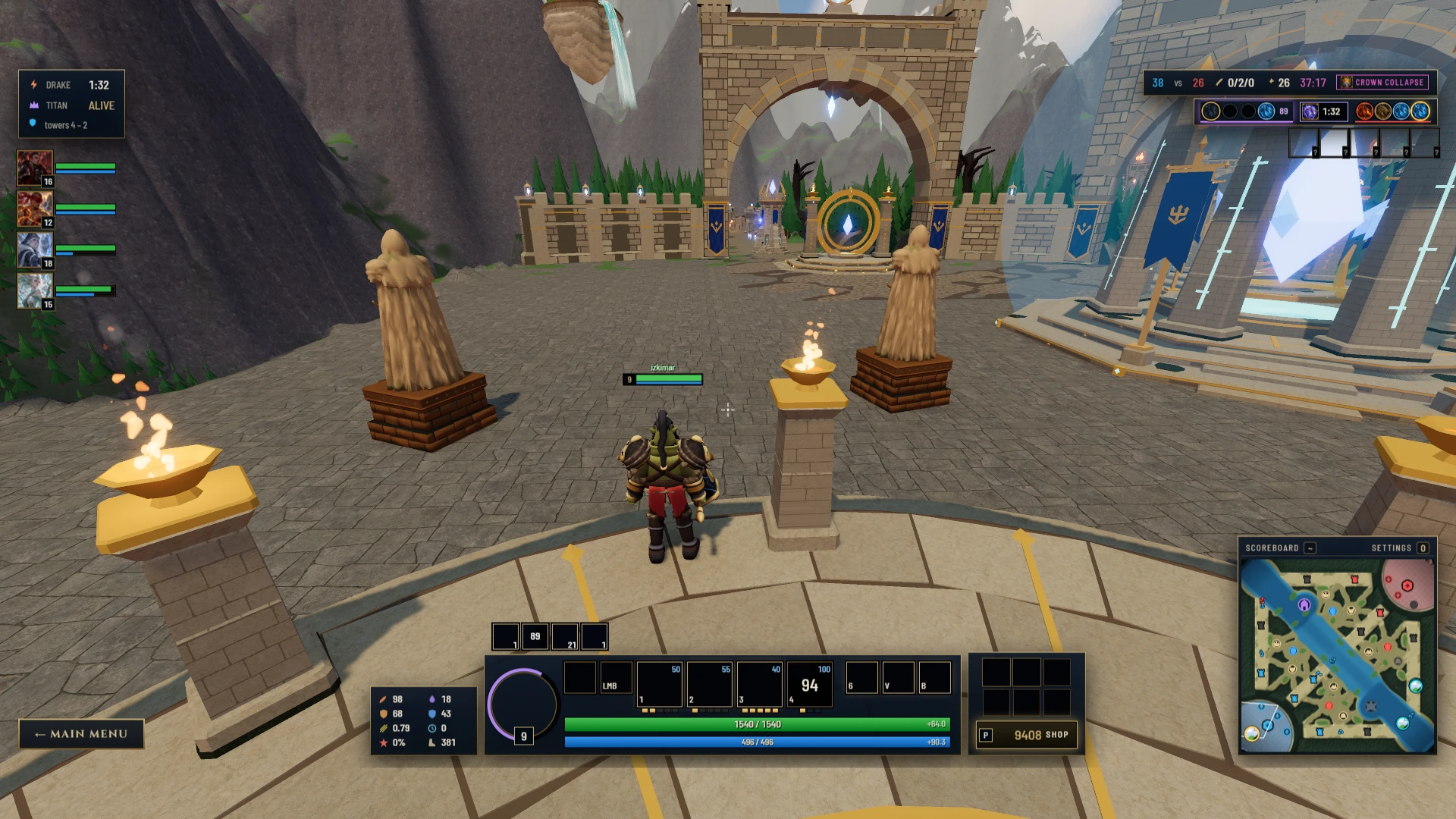 League of Spawn: a moment in the game (8 of 8)