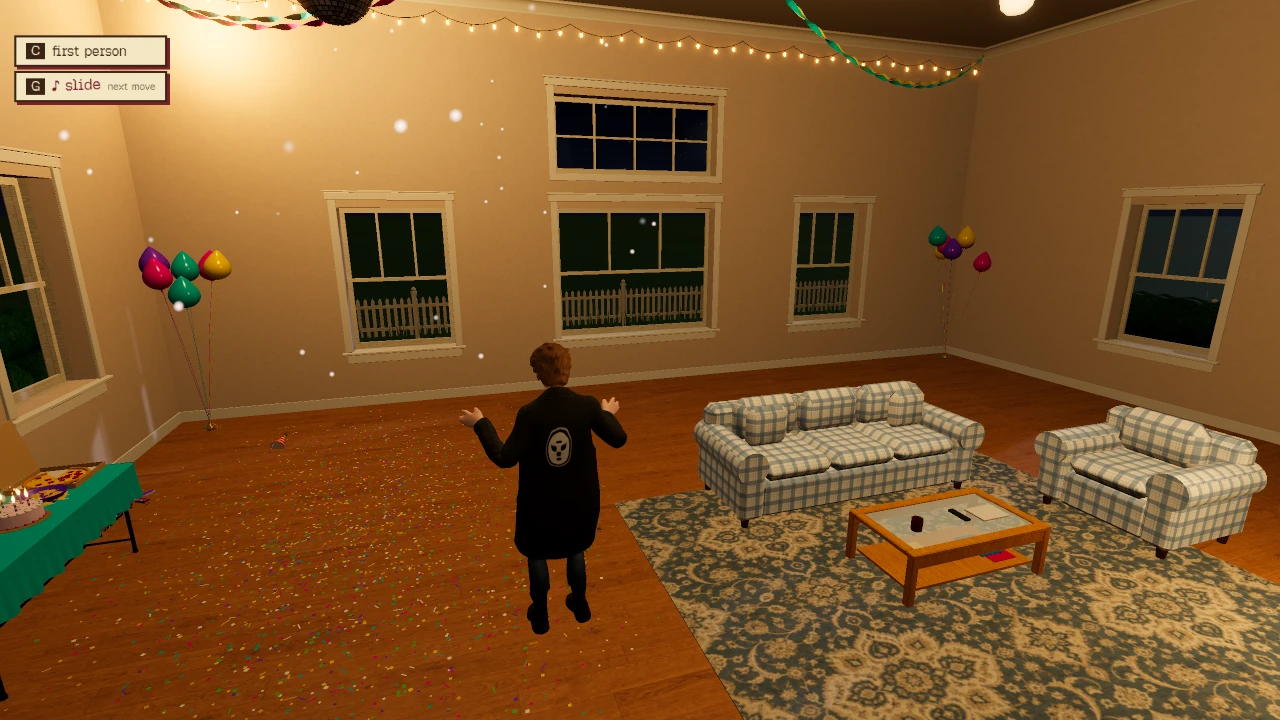 Unemployed Moment. The game's screen over its world. Taken when the game first came out, on October 31, 2026.