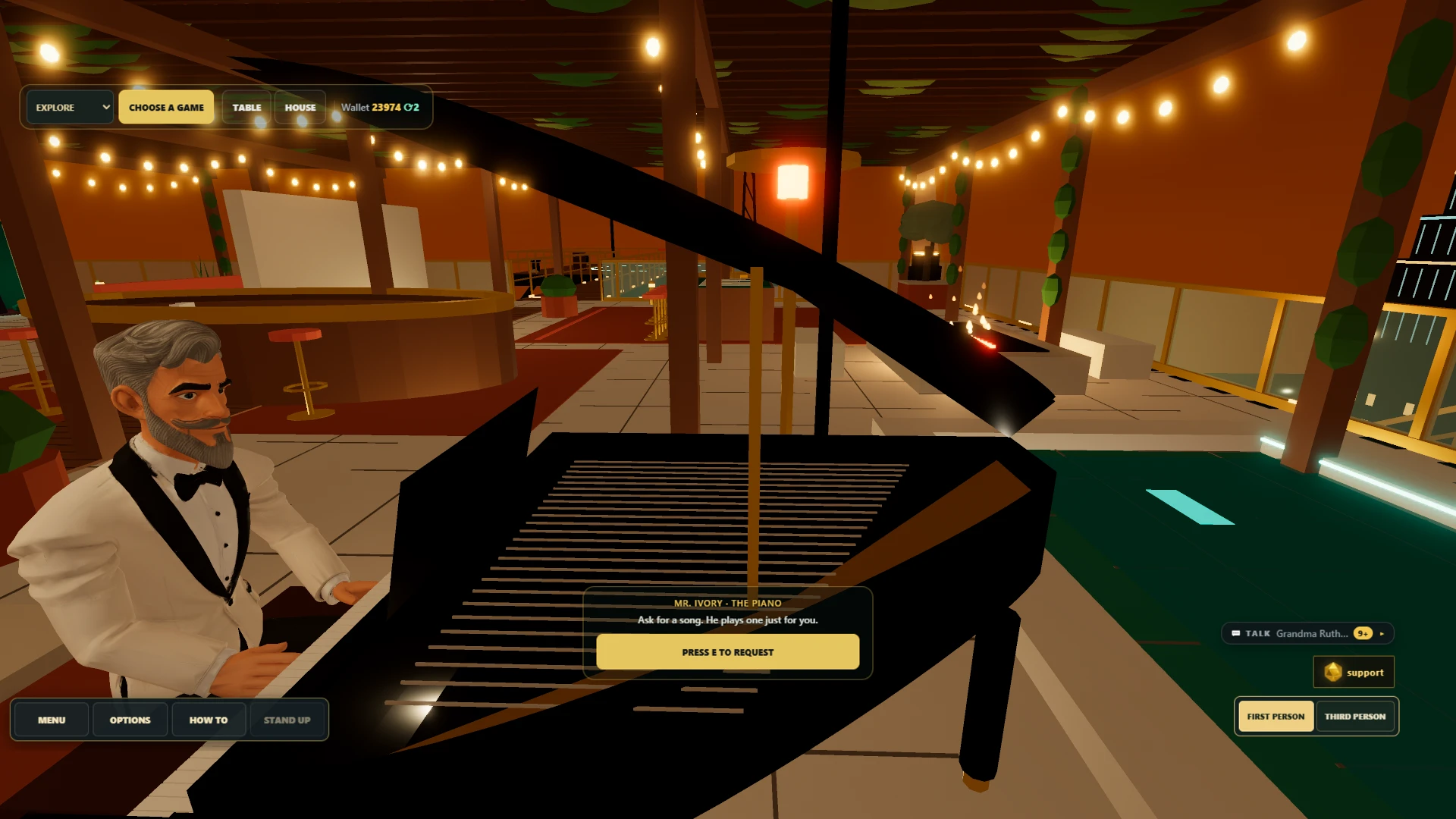 Zaney Casino Lounge: a moment in the game (5 of 9)