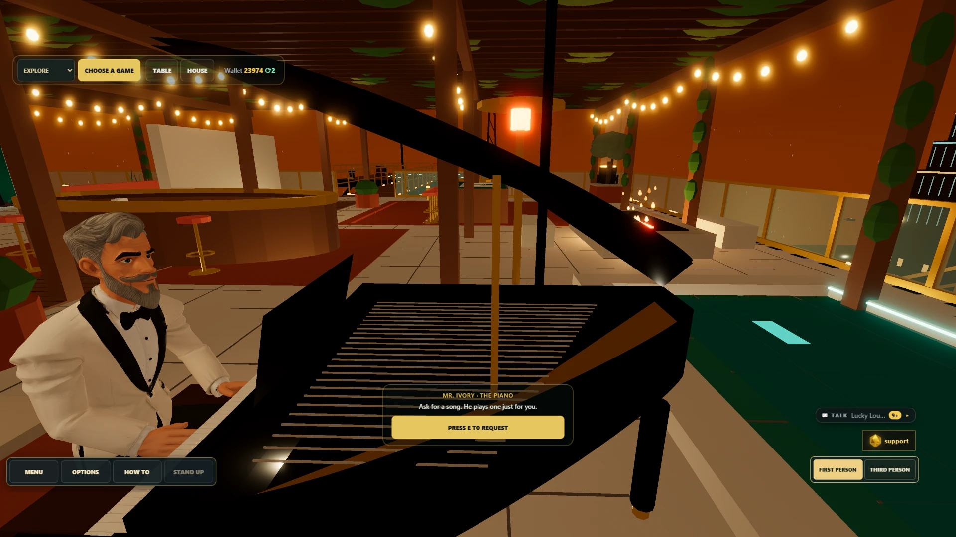 Zaney Casino Lounge: a moment in the game (6 of 9)