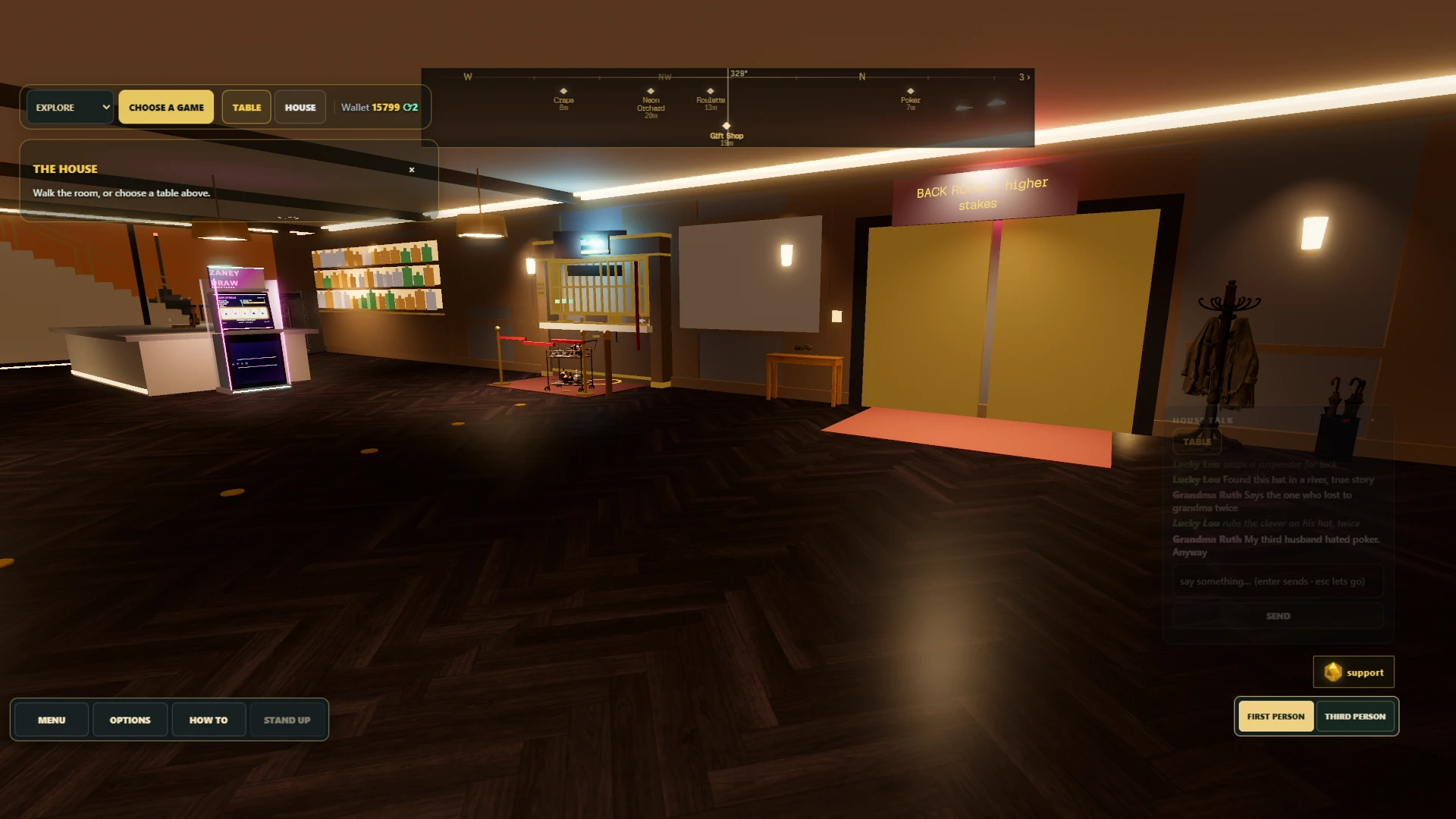 Zaney Casino Lounge: a moment in the game (4 of 9)