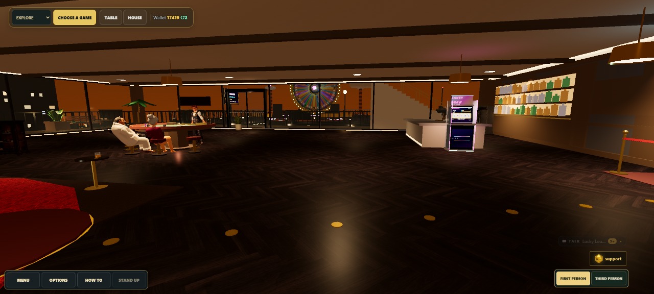 Zaney Casino Lounge: a moment in the game (8 of 9)