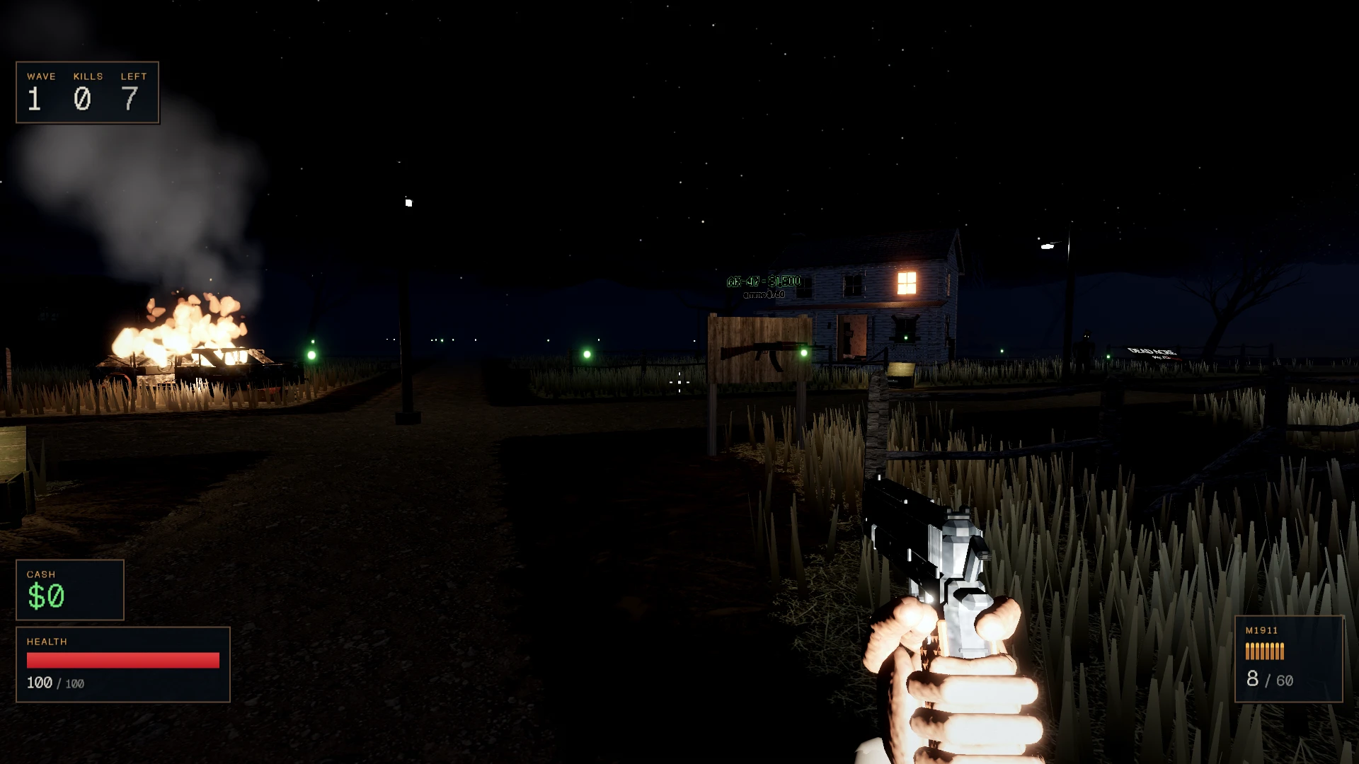 Zombie Night: a moment in the game (1 of 1)