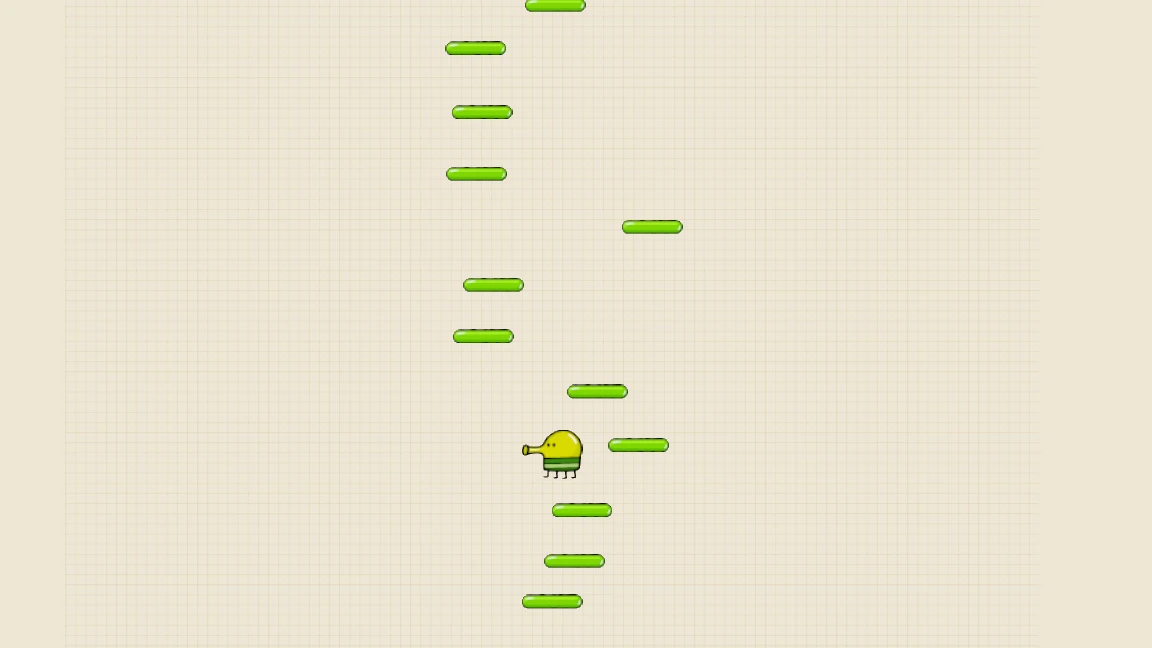 Doodle Climb: a moment in the game (1 of 1)